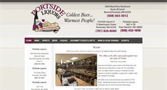 Desktop Screenshot of portsideliquors.com